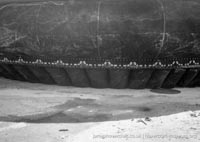 AP1-88 hovercraft at the Hovertravel maintenance hangar